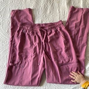 Park pink scrub pants